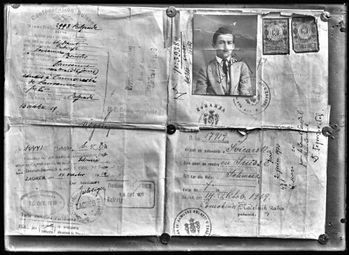 Sorajic, Luka (reproduction du passeport)