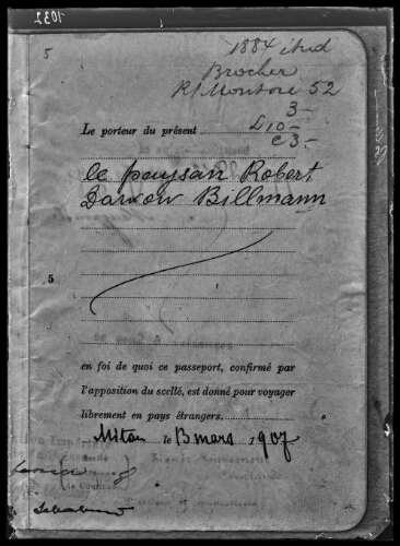Affaire Billmann (passeport russe)