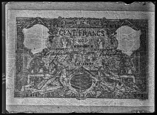 Billet de 100 fr. Banque de France André